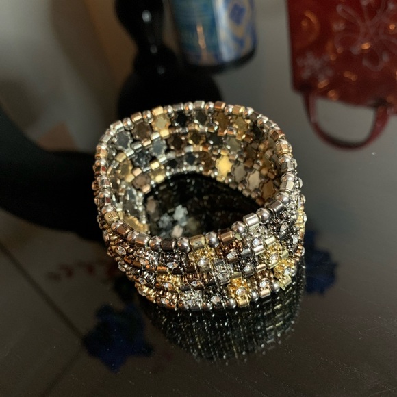 4 colors metal bracelet with diamonds💎 - Picture 4 of 6